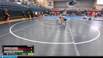 150 lbs Round 3 - Jaxon Shawnee, Shawnee vs Zander Kommer, Tecumseh