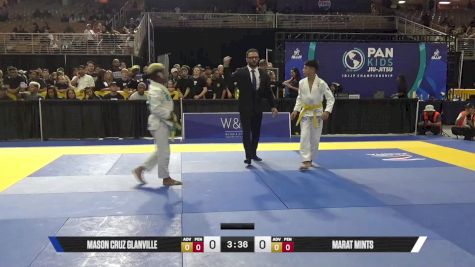 Marat Mints vs Mason Cruz Glanville 2025 Pan Kids Jiu-Jitsu IBJJF Championship