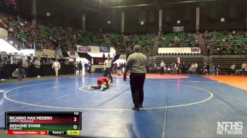 152 lbs Cons. Round 1 - Ricardo Max Medero, Hewitt-Trussville vs DeShone Evans, Florence