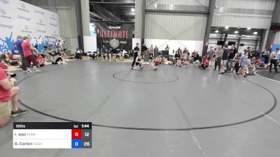 85 lbs Rr Rnd 4 - Reggie Wax, Team Alien UFO vs Brian Corbin, Team Dynasty