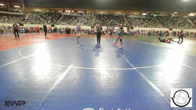 150 lbs Consi Of 8 #1 - Liyah Gaines, Altus JH vs Tylee Johnson, Checotah Matcats