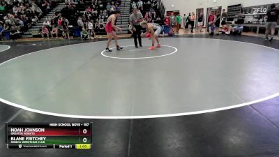 157 lbs Cons. Round 4 - Noah Johnson, Greater Heights vs Blane Fritchey, Seneca Wrestling Club