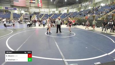 137 lbs Rr Rnd 1 - Noah Weyers, Slvwc vs Grayson Woolman, Top Team Colorado