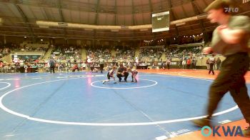 46 lbs Consi Of 32 #2 - Zola Smith, HBT Grapplers vs Wyatt Pugh, Runestone