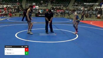 70 lbs Consolation - Alex Rozas, Jr. Spartans vs Issac Torres, Sunkist Kids/Monster Garage