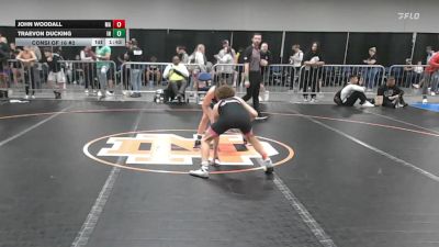 113 lbs Consi Of 16 #2 - John Woodall, MA vs Traevon Ducking, IN