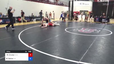 125 kg Round Of 32 - Matthew Cruise, Pennsylvania RTC vs Max Balow, Viking RTC