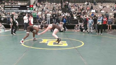 119-I lbs Consi Of 32 #2 - Anthony Newsome, Unnattached vs Steven Campbell, Bensalem