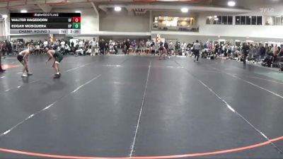 125 lbs Champ. Round 1 - Edgar Mosquera, UW Parkside vs Walter Hagedorn, University Of Indianapolis