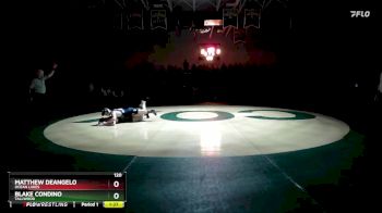 120 lbs 1st Place Match - Blake Condino, Tallwood vs Matthew Deangelo, Ocean Lakes