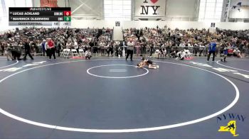 65 lbs Quarterfinal - Lucas Ackland, General Brown Mighty Lions Wrestling Club vs Maverick Olszewski, Gowanda Wrestling Club