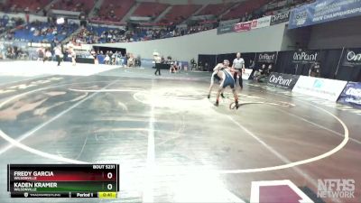 5A-113 lbs Cons. Round 2 - Fredy Garcia, Wilsonville vs Kaden Kramer, Wilsonville