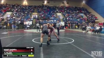 3 - 165 lbs Cons. Semi - Wyatt Haskell, Turner Ashby HS vs TJ Piluso, Lord Botetourt