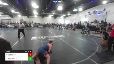 82 lbs Rr Rnd 1 - Kal-el Bettis, Knight Youth Wrestling vs Urian Aguilar, El Paso Wildcats WC