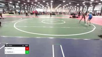 95 lbs Quarterfinal - Elijah Collick, MD vs Samuel Wolford, PA