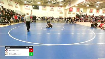 144 lbs Round Of 16 - Jaxon Carter, Concord vs Christian Knuckles, Souhegan