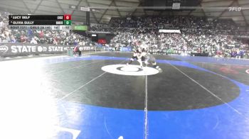 Girls 2A 140 lbs Quarterfinal - Lucy Self, Chief Sealth (Girls) vs Olivia Sully, Mark Morris (Girls)