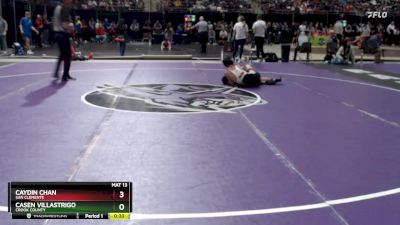 106 lbs Cons. Round 7 - Casen Villastrigo, Crook County vs Caydin Chan, San Clemente