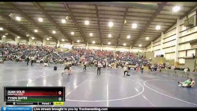 153 lbs Cons. Round 3 - Tysen Bates, Copper Hills vs Juan Solis, Mountain View