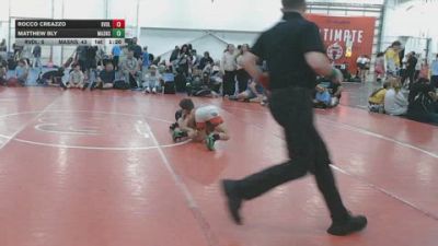 85 lbs Rr Rnd 1 - Rocco Creazzo, Revival Black - BK8E vs Matthew Bly, Mat Assassins Black - BK8E