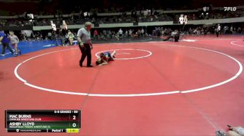 80 lbs Quarterfinal - Mac Burns, Cavalier Wrestling Club vs Ashby Lloyd, Midlothian Miners Wrestling Cl