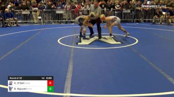 113 lbs Prelims - Kailan O'Dell, Danbury vs Brandon Nguyen, Plymouth North