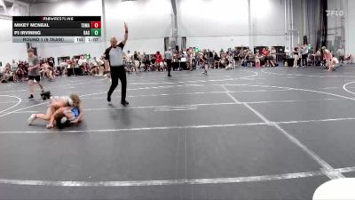 120 lbs Round 1 (6 Team) - Mikey McNeal, TDWC Maniacs vs PJ Irvining, Broad Axe Gold