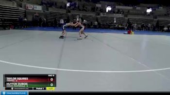 85 lbs Semis & 1st Wrestleback (8 Team) - Hutton DuBois, Kasson-Mantorville vs Taylor Squires, TMBWWG