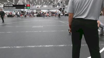 138 lbs Quarterfinals (8 Team) - Lucas Barr, Freakztyle Wrestling vs Drake McClure, GT Nation