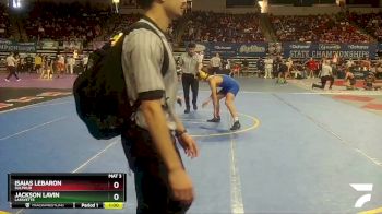 D 1 165 lbs Cons. Round 1 - Jackson Lavin, Lafayette vs Isaias LeBaron, Sulphur