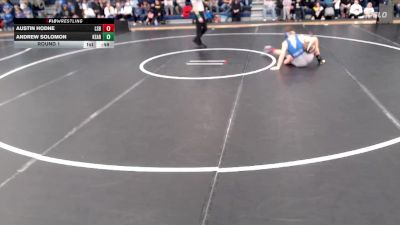 132-140 lbs Round 1 - Andrew Solomon, Kearney vs Austin Hodne, Lincoln Standing Bear