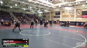 170 lbs Cons. Round 5 - Melanie Miranda, Murrieta Valley vs Analize Lopez, Downey