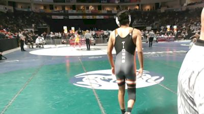 4A 157 lbs Champ. Round 1 - Delano Black, Aztec vs Mathias Killsinsight, Bloomfield