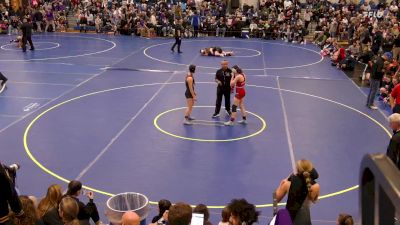 120 lbs Champ. Round 2 - Liberty Jones-smith, Fredonia vs Gianna Atkinson, Clarence