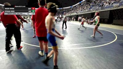 65 lbs Round Of 32 - Nash Irvin, Southern Huntingdon vs Ethan Kidd, Lakeview