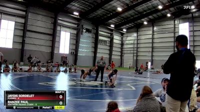 95 lbs Semis & 1st Wrestleback (8 Team) - Ranzee Paul, Southern Indiana Storm vs Jaydis Sordelet, Flashes