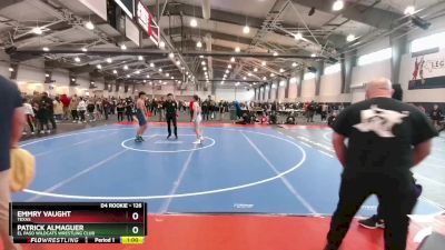 126 lbs Champ. Round 1 - Patrick Almaguer, El Paso Wildcats Wrestling Club vs Emmry Vaught, Texas