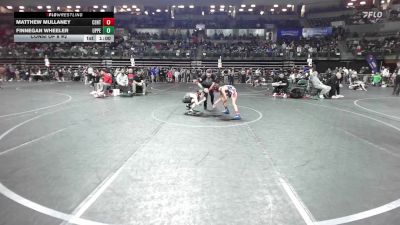 75 lbs Consi Of 8 #2 - Matthew Mullaney, Central Youth Wrestling vs Finnegan Wheeler, Upper Township