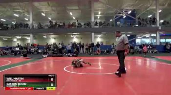 70 lbs Round 1 (4 Team) - Will Martin, Brecksville vs Easton Beard, Barberton