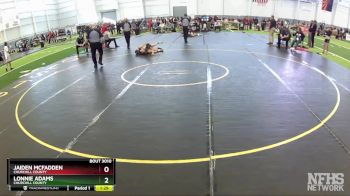 132 lbs Semifinal - Lonnie Adams, Churchill County vs Jaiden McFadden, Churchill County