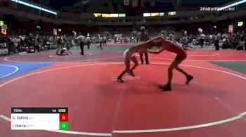 116 lbs Consi Of 4 - Chase Collins, Valiant College Prep vs Isaac Ibarra, Next Lvl Wr Ac