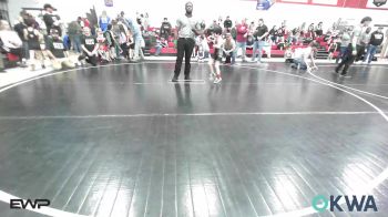 49 lbs Consi Of 8 #2 - Jameson Mantle, Wagoner Takedown Club vs Griffon Alfaro, Grove Takedown Club