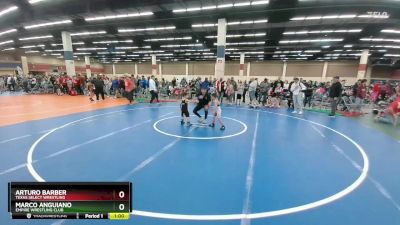 37-41 lbs Round 3 - Marco Anguiano, Empire Wrestling Club vs Arturo Barber, Texas Select Wrestling