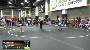 65 lbs Round 2 (4 Team) - Markee Gomez, Female Elite Wrestling vs Kayleigh Vest, Illinois