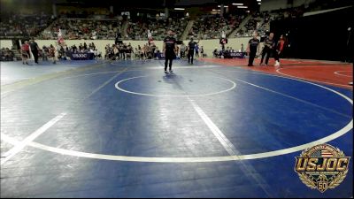 40 lbs Round Of 16 - Isiah Saavedra, Top Rank Hammers vs Noah Thoroughman, Catoosa Wrestling