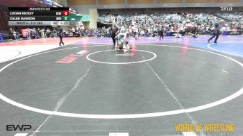 115 lbs Round Of 64 - Lucian Hickey, Beaver Dam RTC vs Caleb Dawson, Bruin Elite