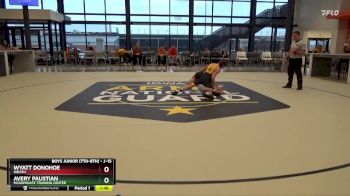 J-15 lbs 1st Place Match - Avery Paustian, McDominate Training Center vs Wyatt Donohoe, Wrath