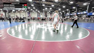 160 lbs Round Of 128 - Michael Maraio, MA vs Weston Hershey, SC