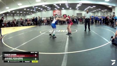 86-92 lbs Round 3 - Jasmine Mohajerin, Williamsburg Wrestling Club vs Maeve Dunn, Powerhouse Wrestling Academy