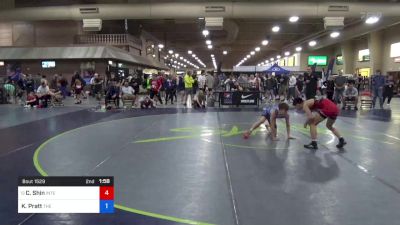 48 kg Rnd Of 32 - Carter Shin, Integrity Wrestling Club vs Kaleb Pratt, The Wrestling Academy